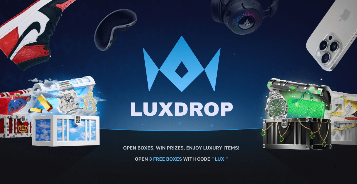 Luxdrop banner