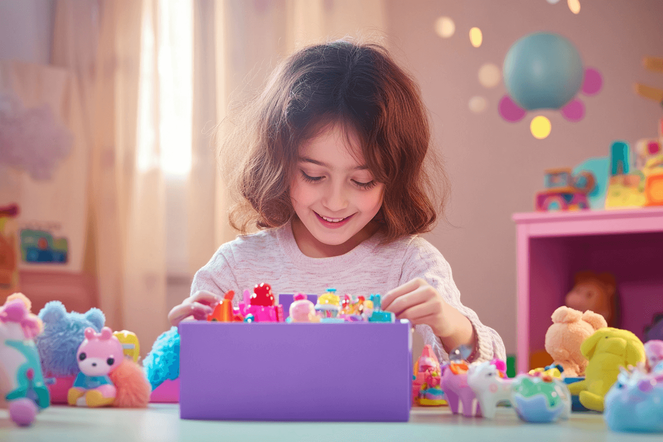Toys for kids to unbox