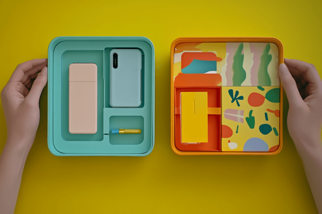 Toy box vs. tech box