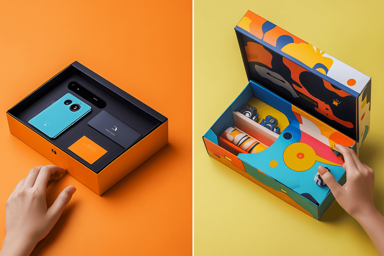Toy box vs. tech box