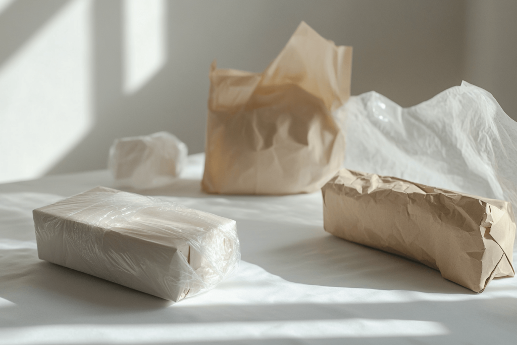 wrapped packages